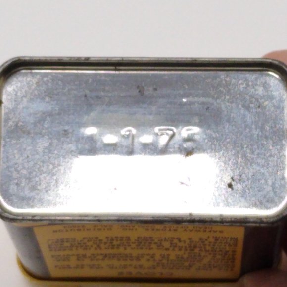 Crown Colony Cloves Ground Spice Tin Safeway Stores 1975 Kitchen Decor Vintage - Picture 6 of 6